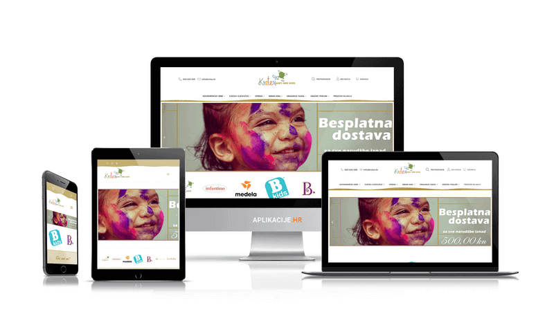 Izrada web shopa kretex.hr